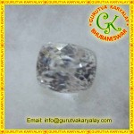White Zircon Ratti-9.01(8.15ct) Govt.Lab Tested Natural Zircan Safed Swet